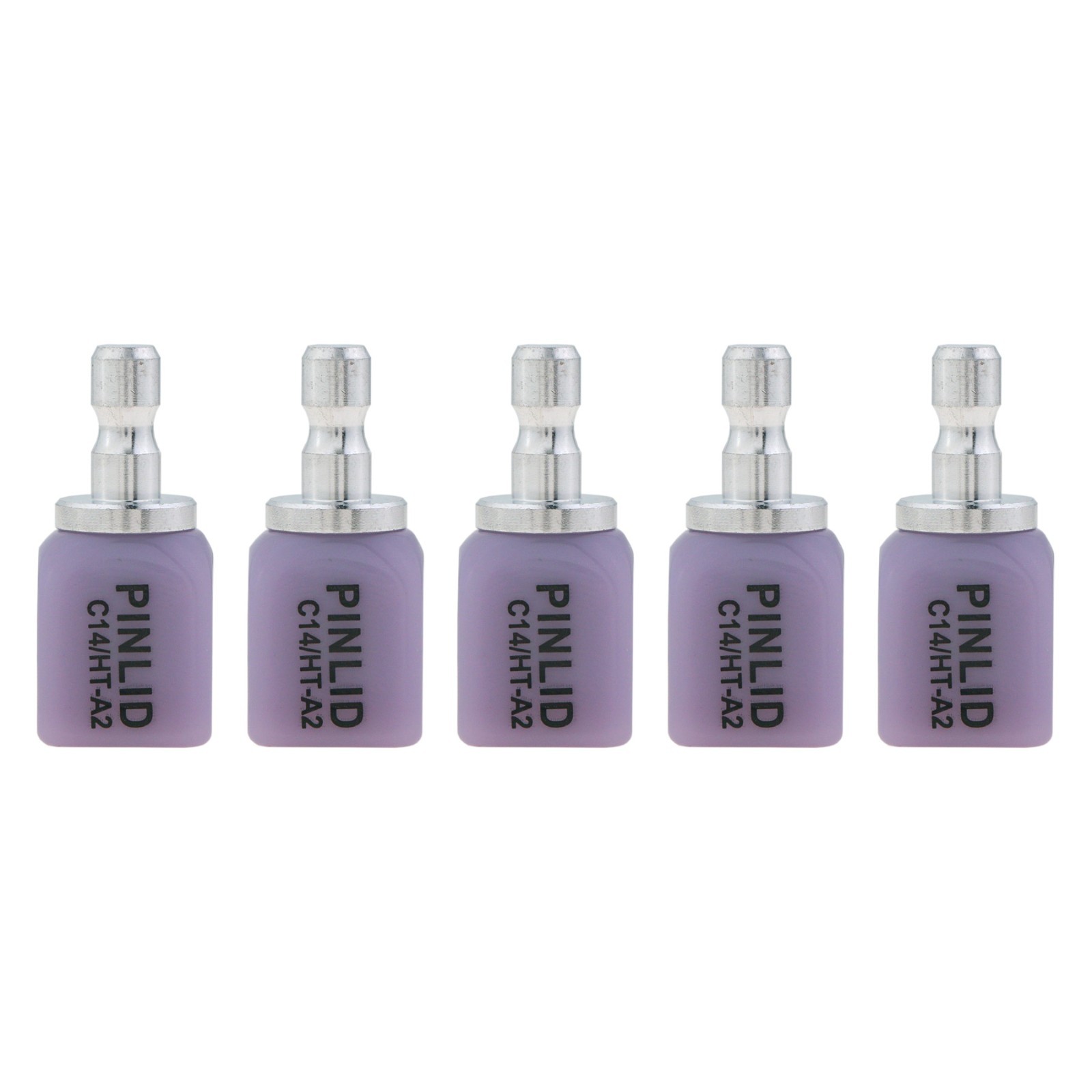 5Pcs C14 HT/ LT Dental Lithium Dislicate Blocks Fit E-max CAD CAM Sirona Cerec