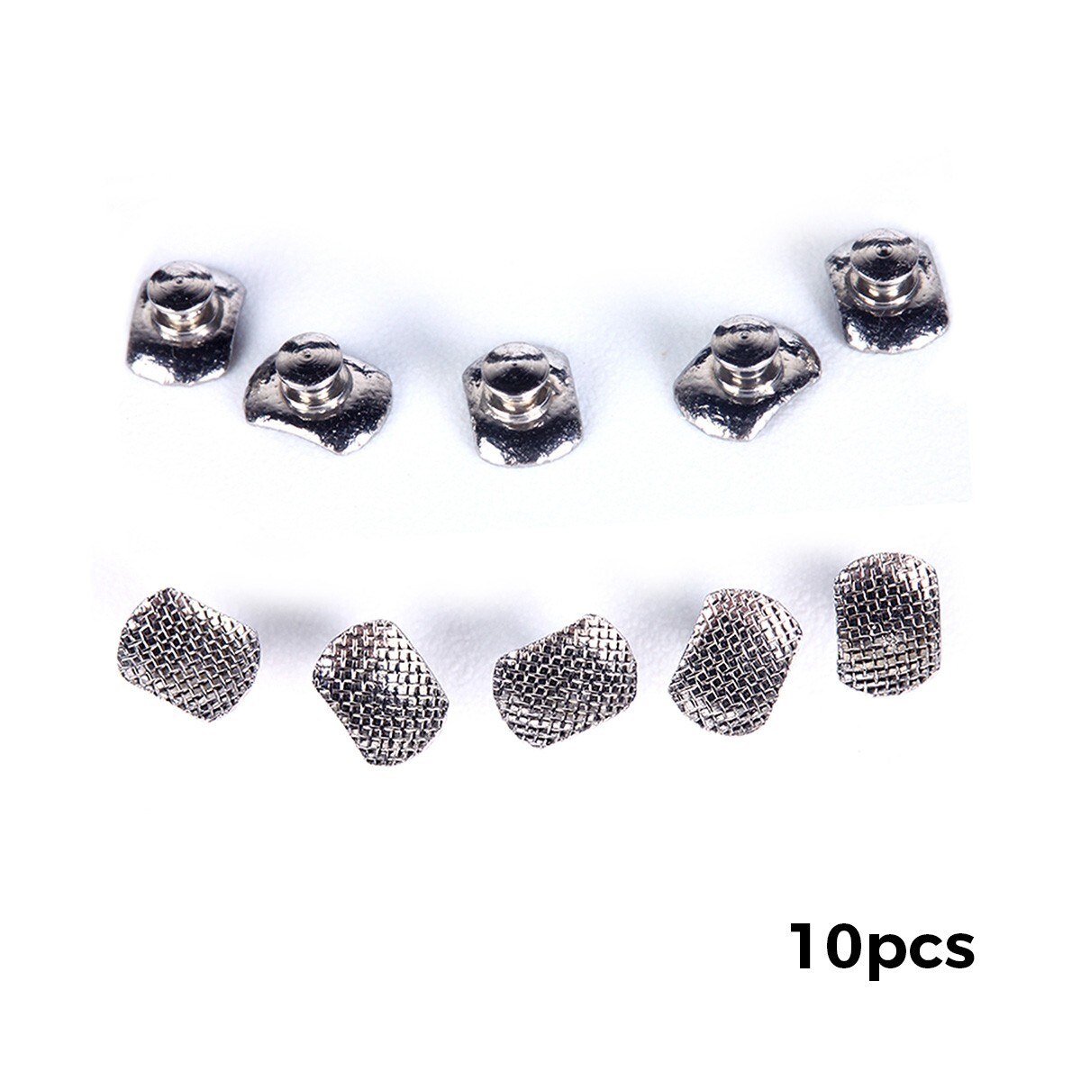 Dental Ortho Lingual Buttons Bondable Mono Mesh Base /Traction Buttons Chains