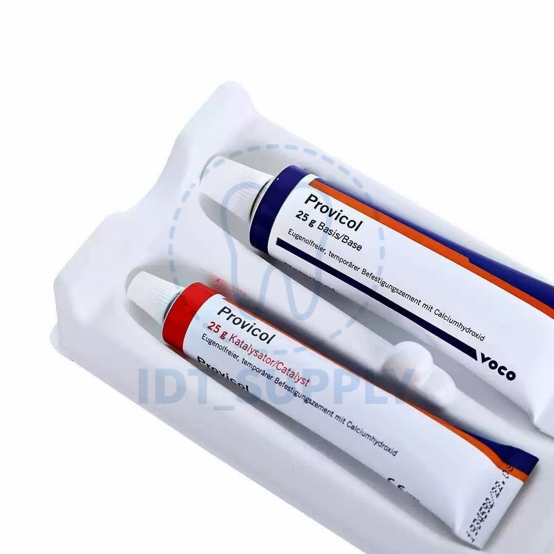 VOCO Provicol Calcium Hydroxide Temporary Cement 25g x 2 Eugenol Free Luting