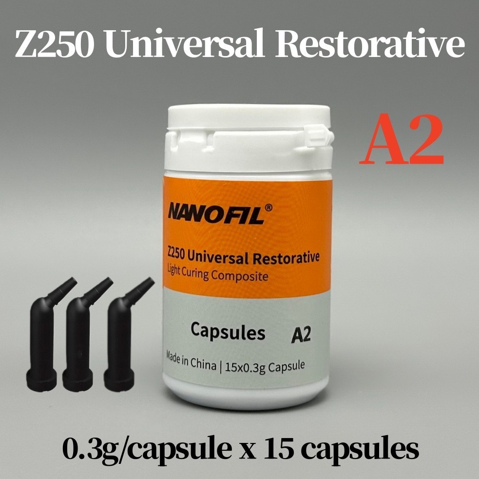 Dental z250 Universal Restorative Tooth Light Cure Composite A2 with Capsules