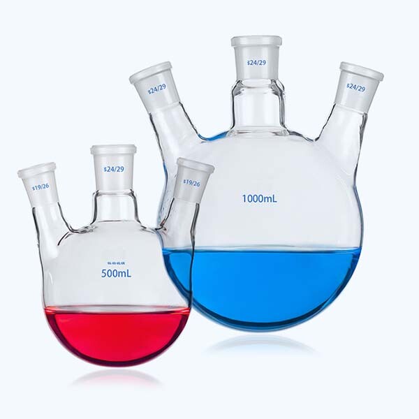 Round Bottom Evaporating Flask 5ml-1000ml Boiling Flasks with Standard Joints