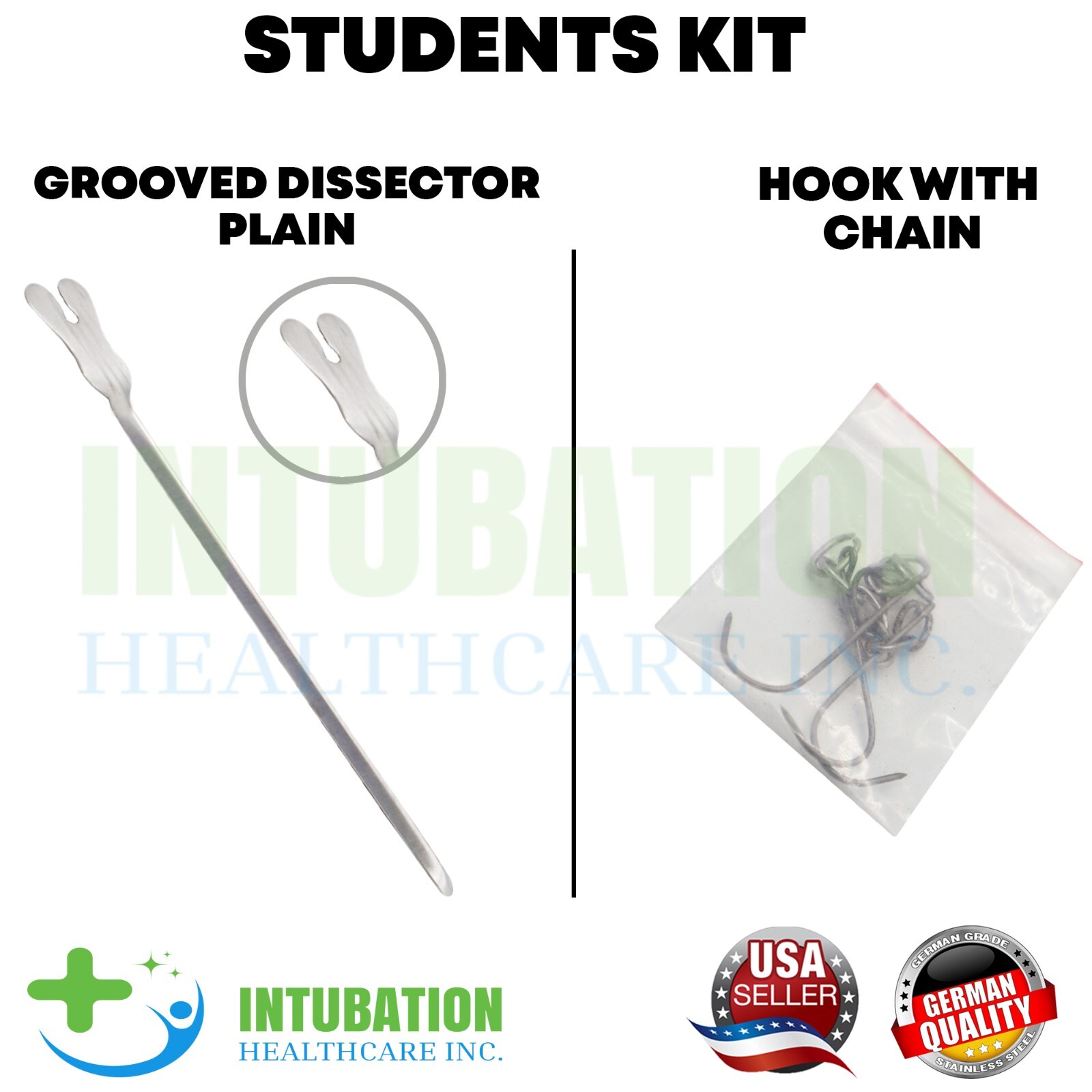 22 Pcs Advanced Dissecting Kit Biology Lab Anatomy Dissection Set German Grade