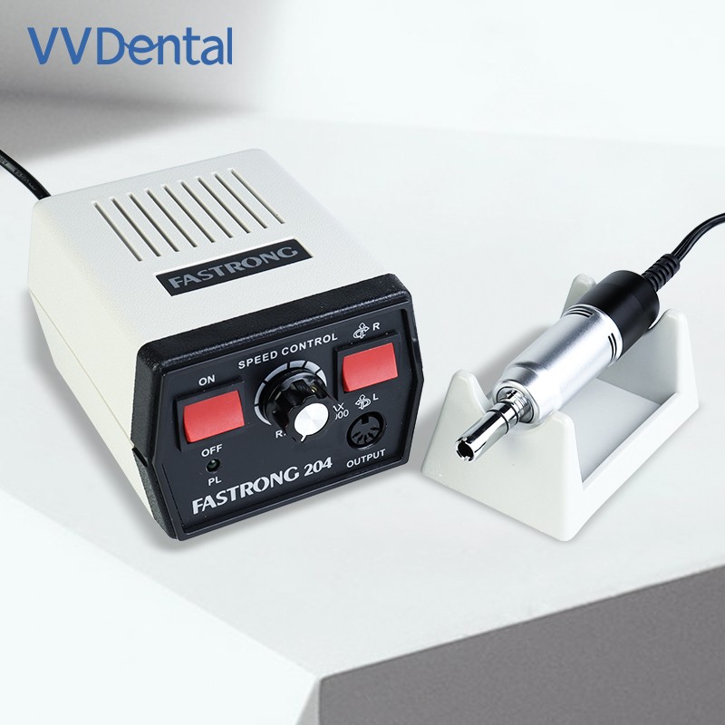 Dental Micromotor Polishing Machine Strong 204 Motor +108E Handle 35000 RPM