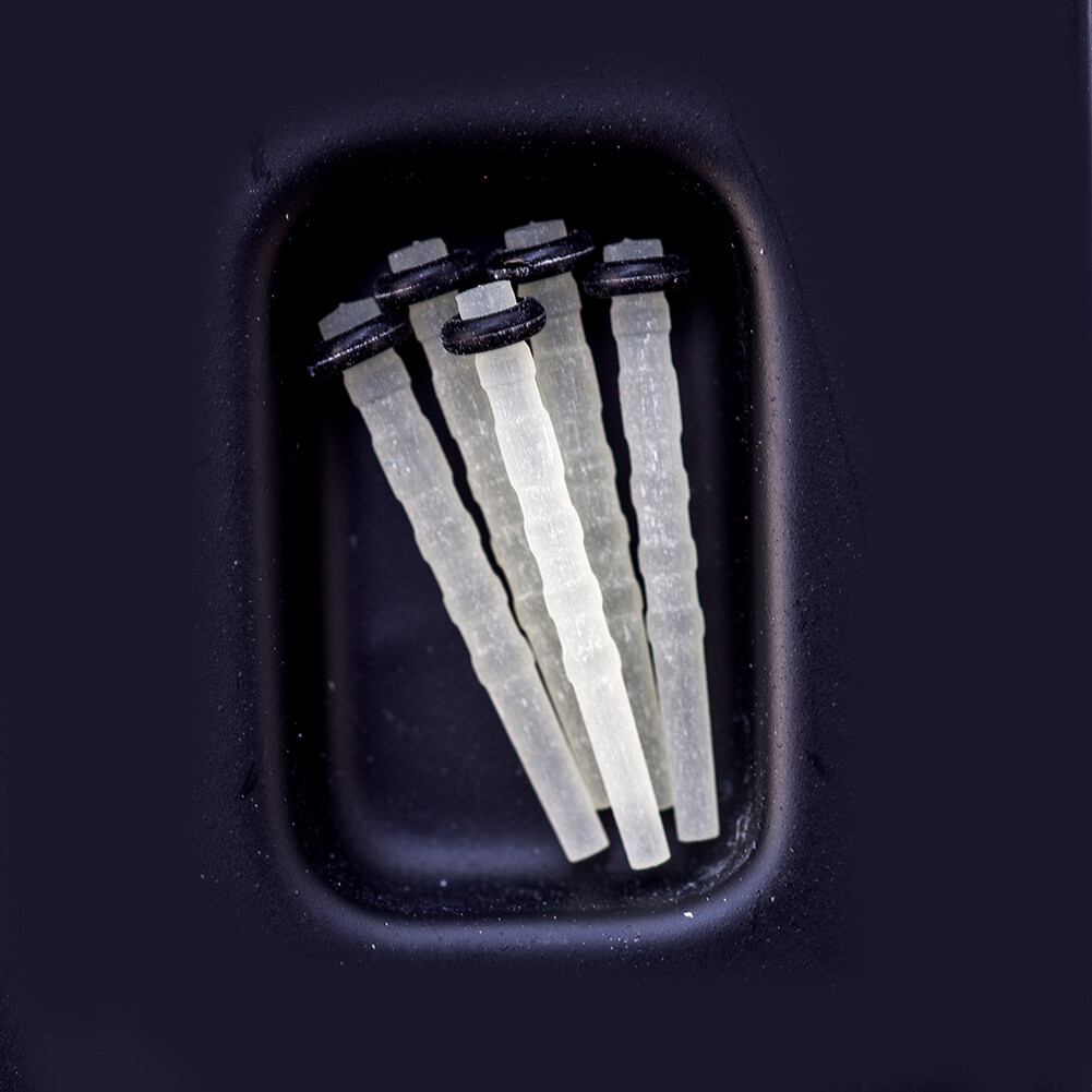 20Pcs/Pack Dental Endodontic Quartz Glass Fiber Resin Post Assorted With 4Drills