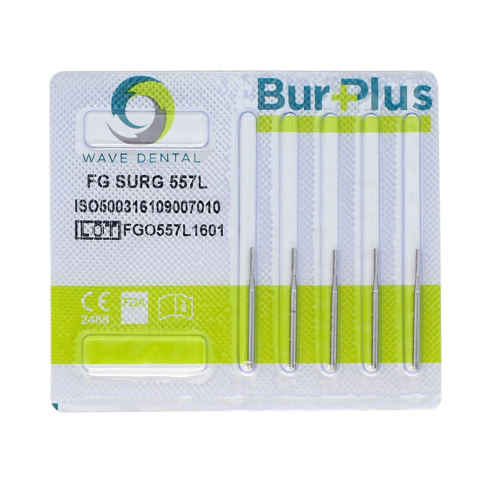Wave Dental Surgical Carbide Burs 557 557L 702 701 Long High Speed Friction Grip