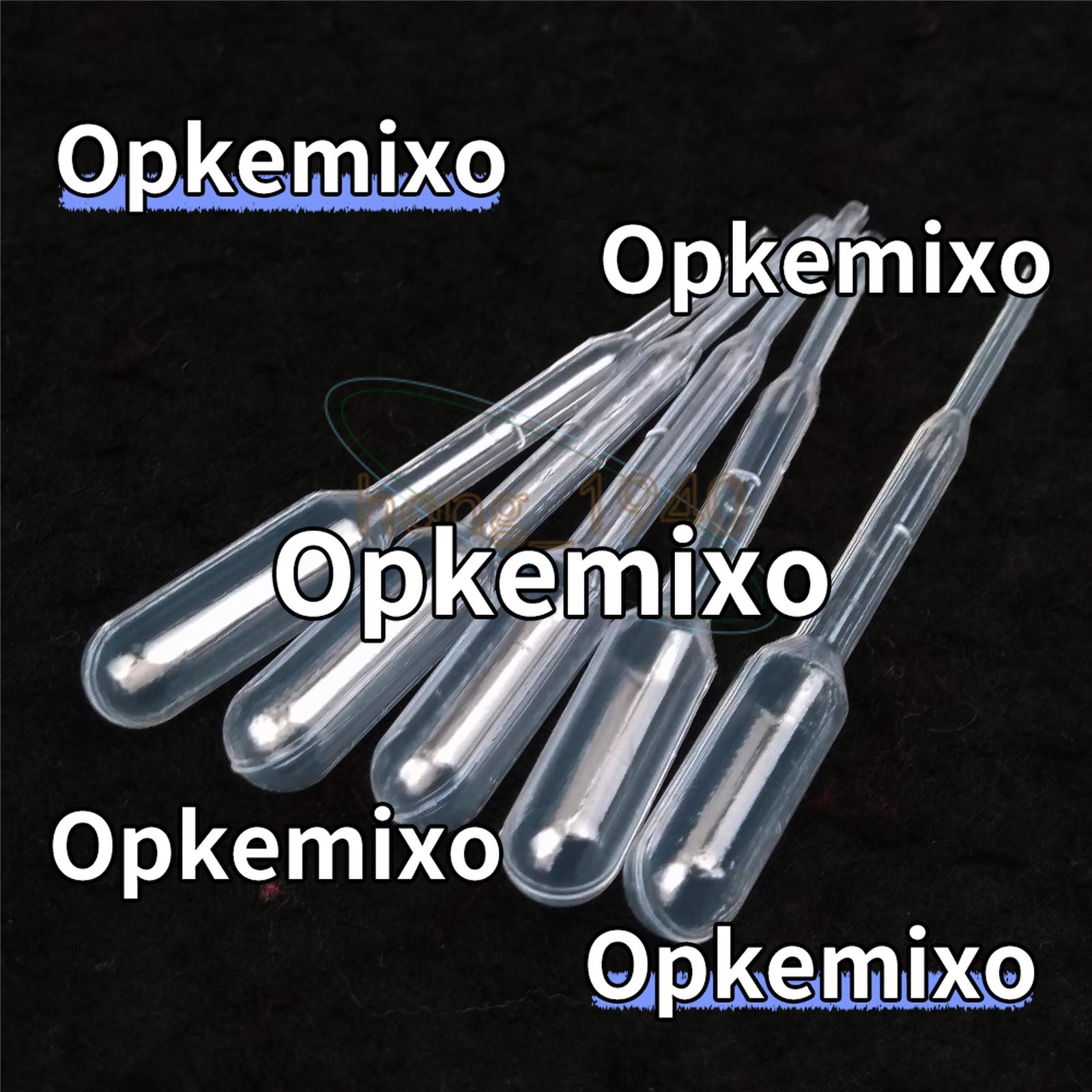 100pcs Disposable Plastic Graduated Dropper Transfer Pipette Airbrush 0.2ml New