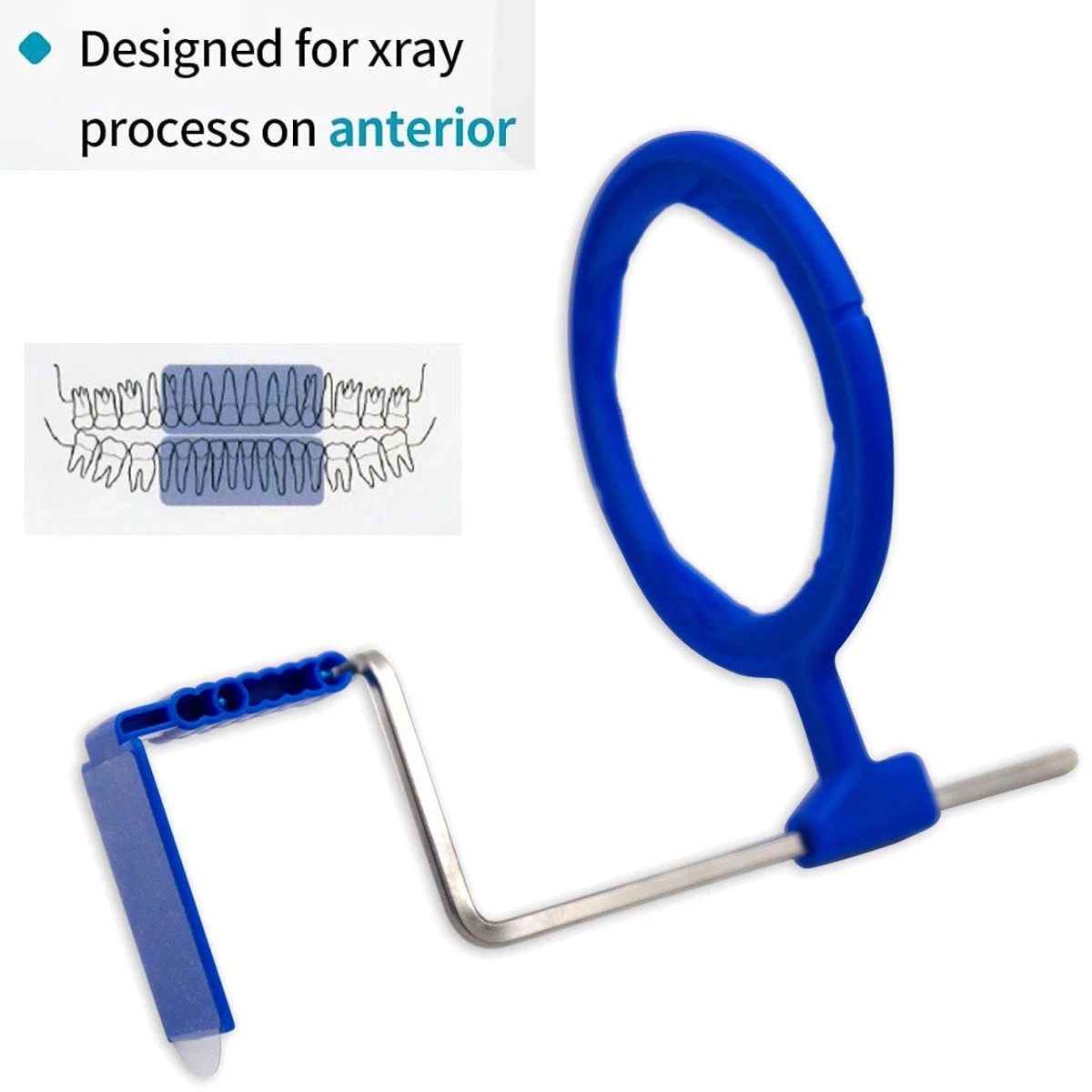 100x Dental Sensor Holder X-ray Self-adhesive Bitewing/Anterior/Posterior Block