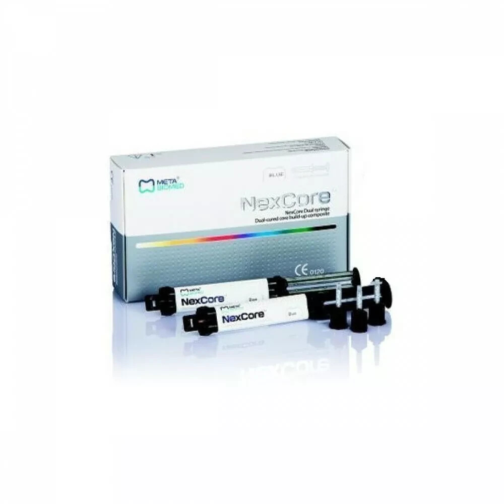 Meta Biomed Nexcore Dual Cured Core-Build Up Composite Resin Cement Dual Syr