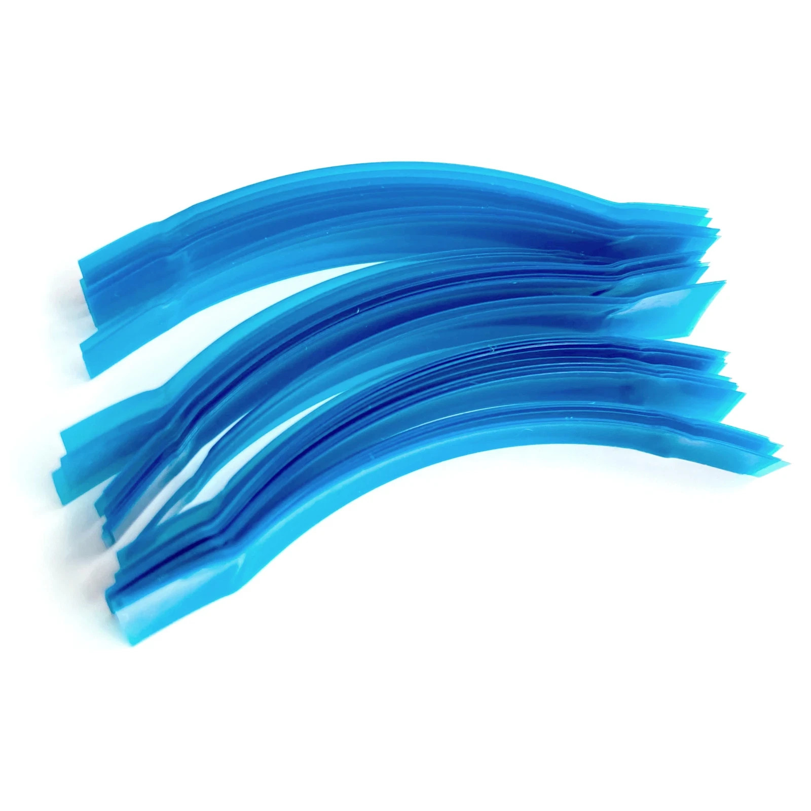 50x Dental Blue Strip M8 Contoured Anterior Matrix Restoration Matrices 0.05mm