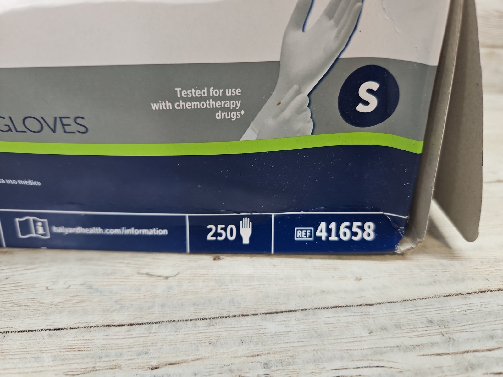 Halyard Sterling SG Nitrile Exam Gloves *6 CRUSHED Boxes* Size: SMALL Exp: 6/29