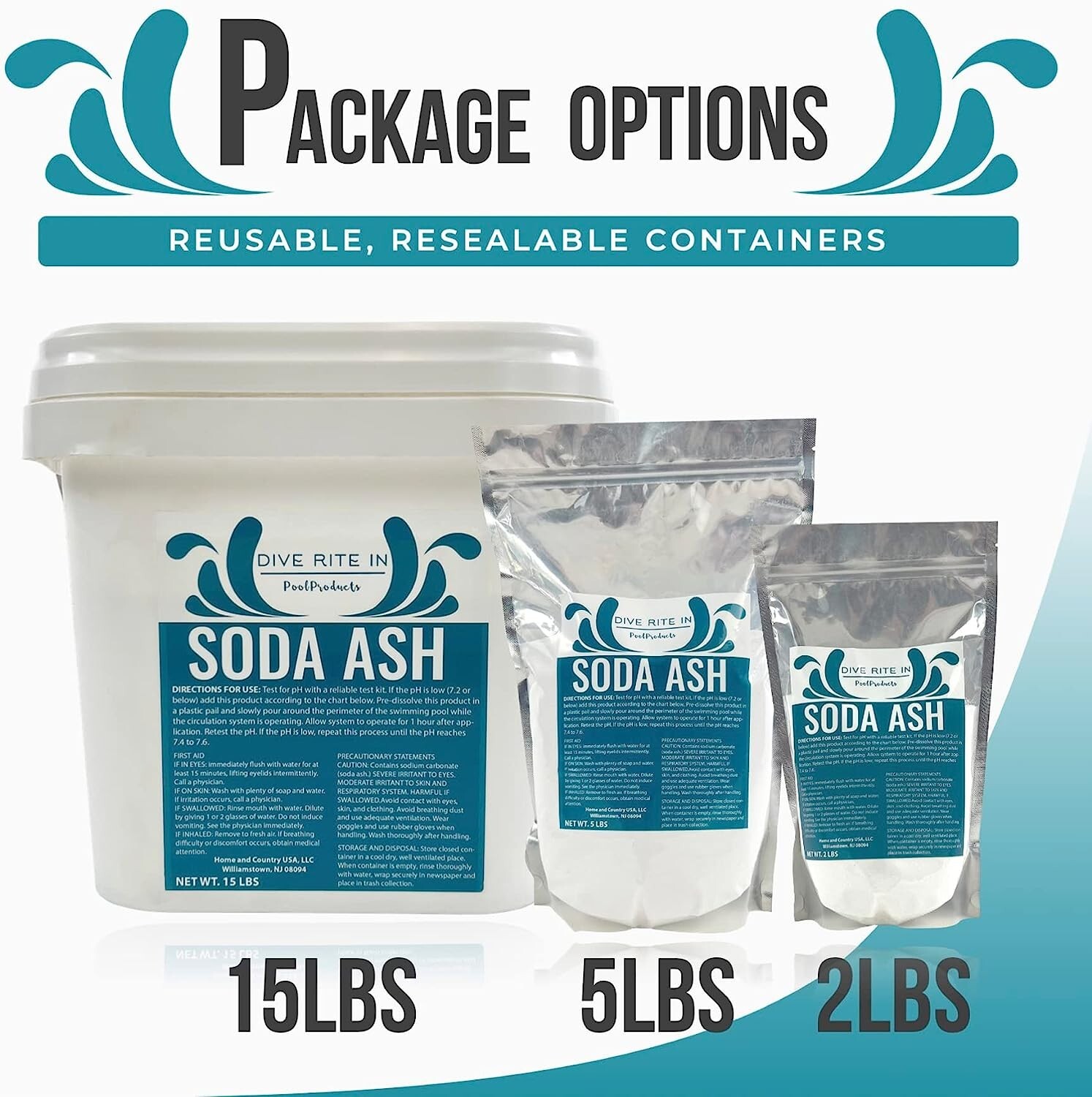 Dive Rite in Premium Soda Ash Washing Soda for Tie Dying and Everyday Usage