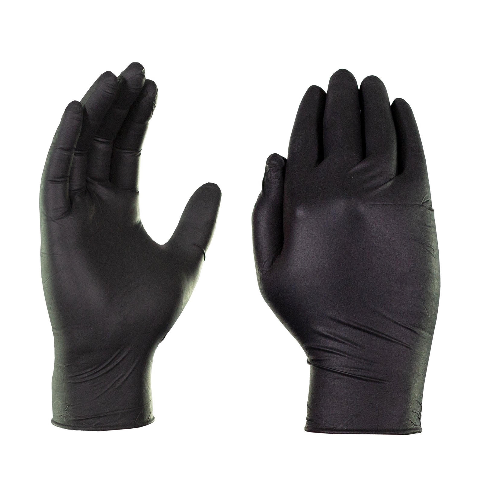 X3 Black Nitrile Industrial Disposable Gloves 3 Mil, Latex Free, Food-Safe, 1000