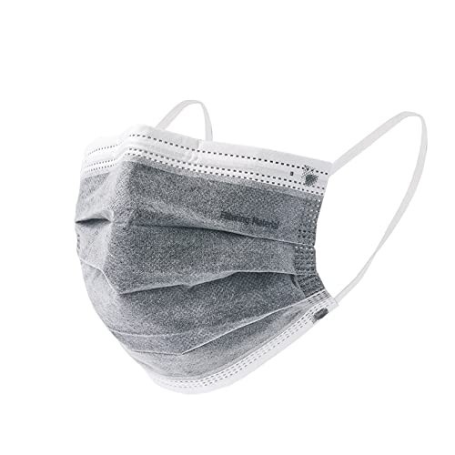 Daily Use 5-Ply Face Masks for Adults – 20 Count Activated Carbon Filters