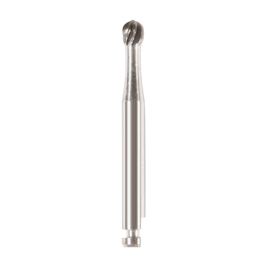 5Pcs/Box Dental Tungsten Steel Carbide Burs RA8 Round Low Speed Handpie Drills