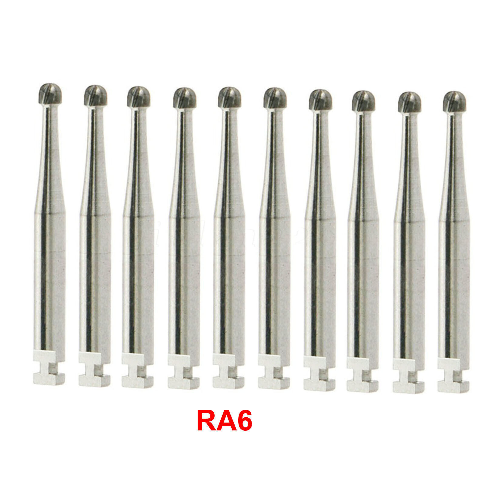 Burr Dental Round Latch Carbide Bur RA 1 2 3 4 5 6 7 8 22.5mm For Slow speed USA