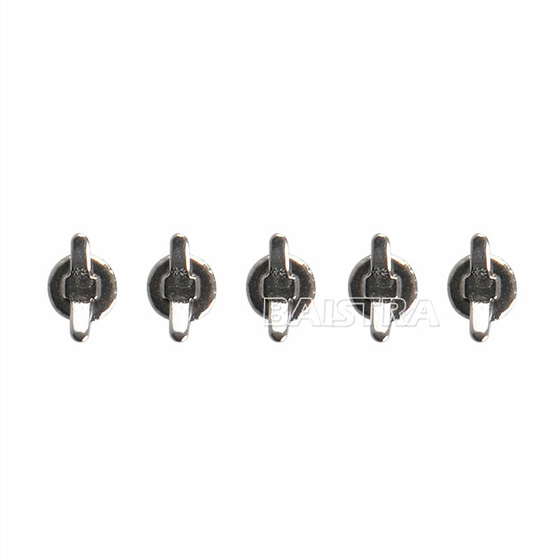 Dental Orthodontic Lingual Button Bondable Round Base Direct Eyelets 6 Models