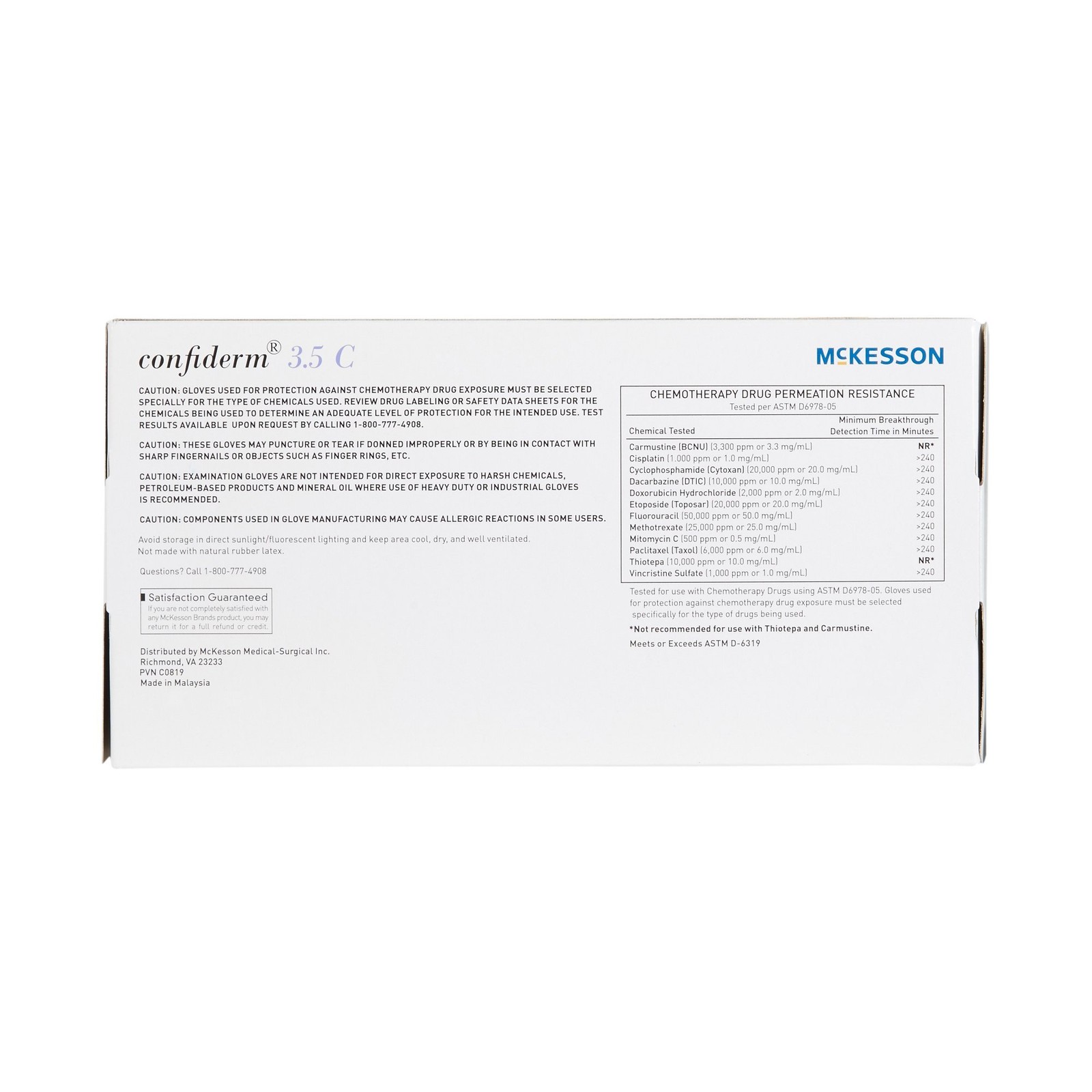 McKesson Confiderm Nitrile Exam Glove – 200 per Box