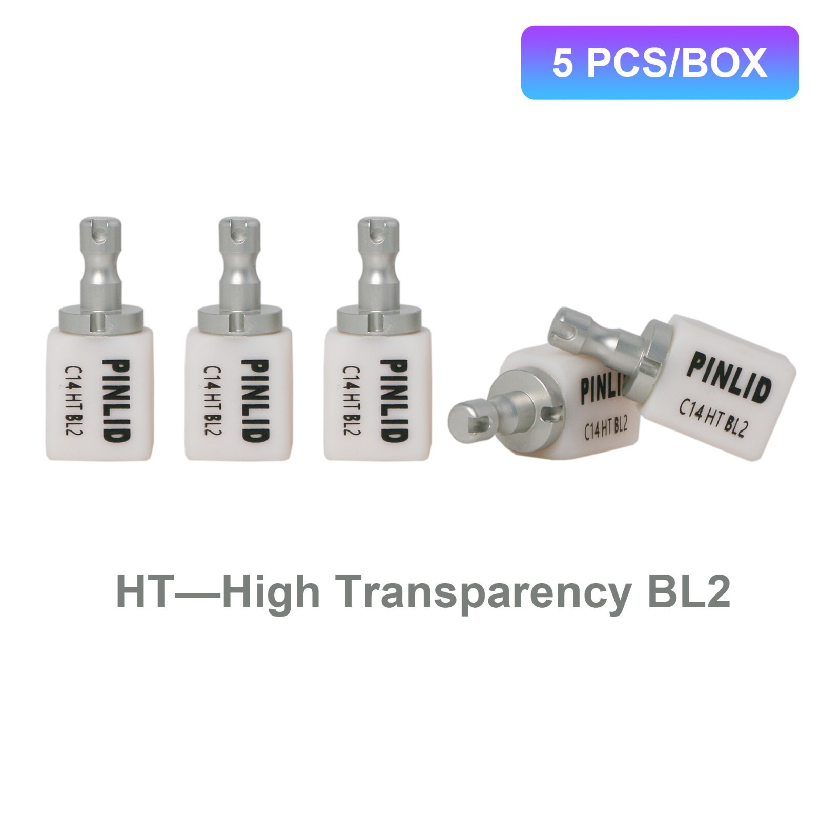 US C14 Glass Ceramic Lithium Disilicate Blocks HT/LT A1-C2 for CEREC Emax 637MPa