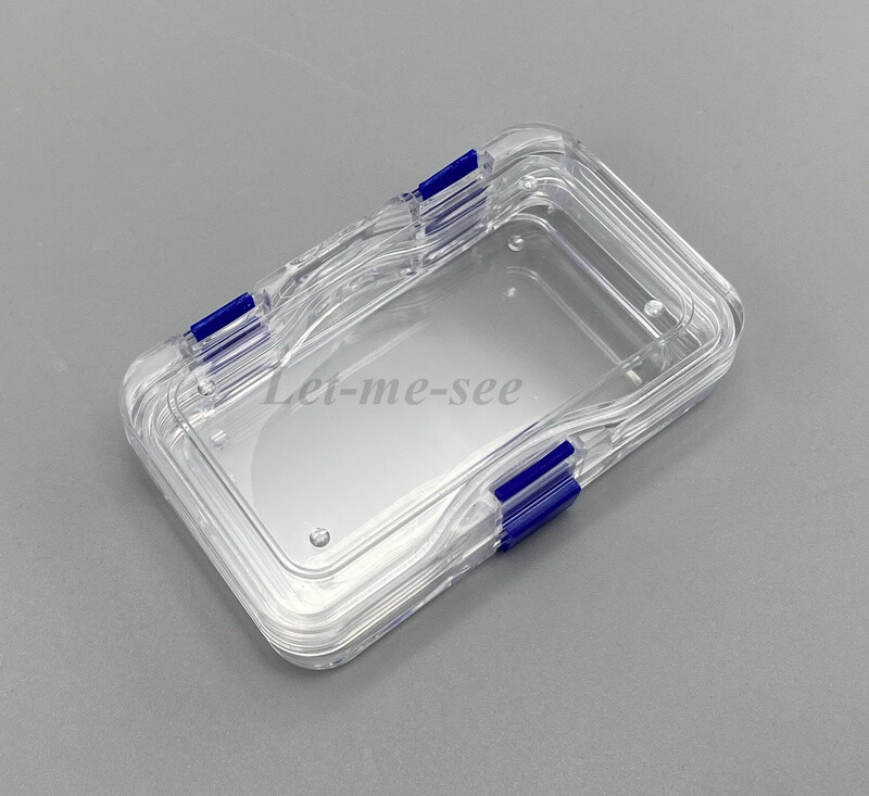 Denture False Inlay Teeth Membrane Case Fragile Hinged Display Jewelry Boxes