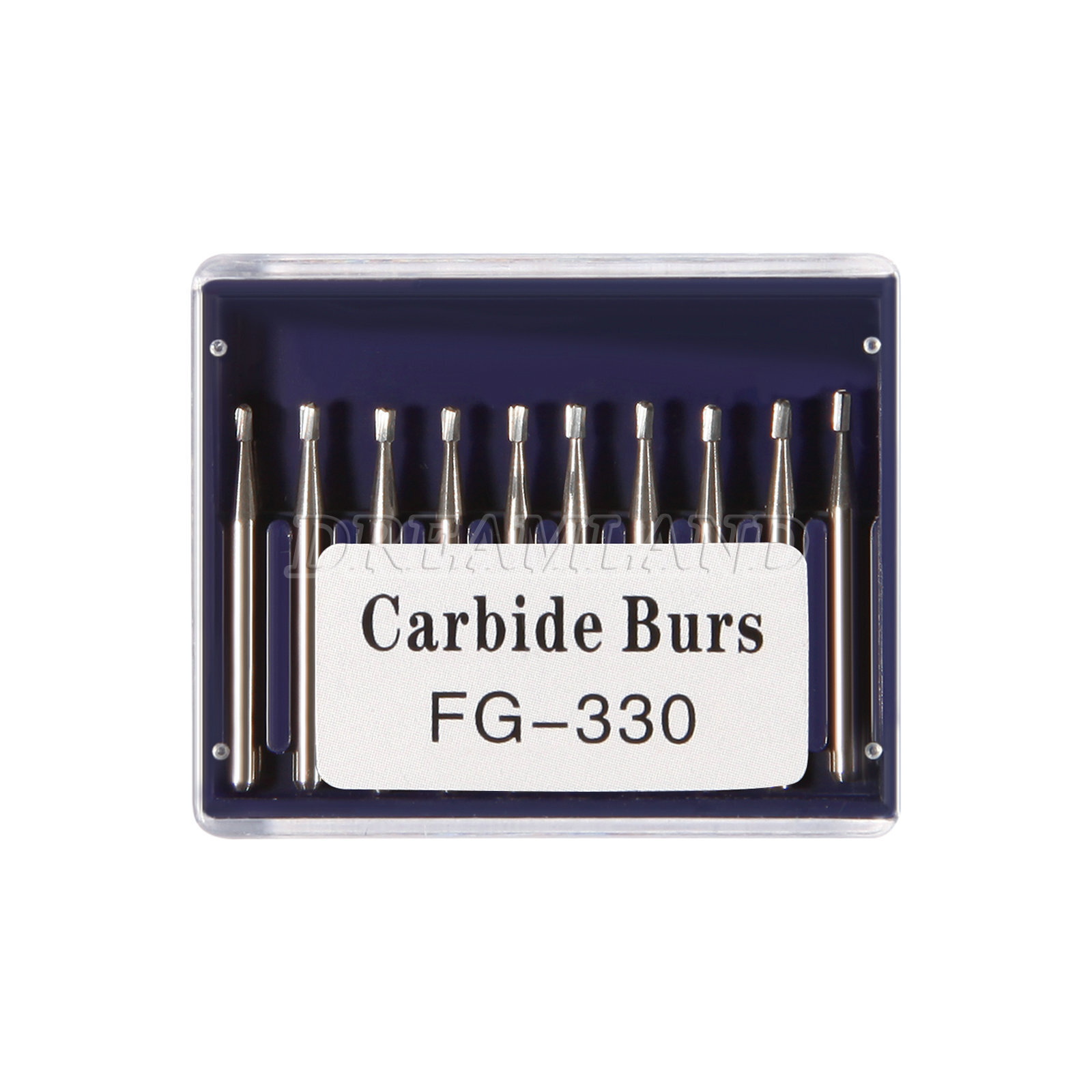 Dental Carbide Burs Tungsten Steel Bur FG # 330 Pear for High Speed Handpiece