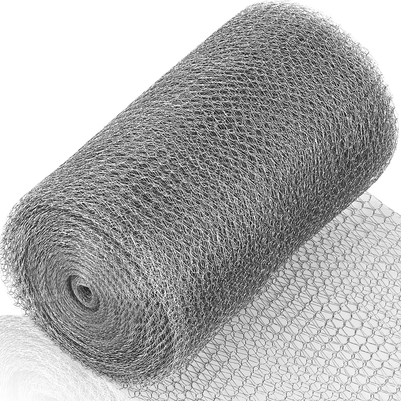 Upgraded 5” X 30 Ft Stainless Steel Wool for Easy Hole Filling and Pest Control