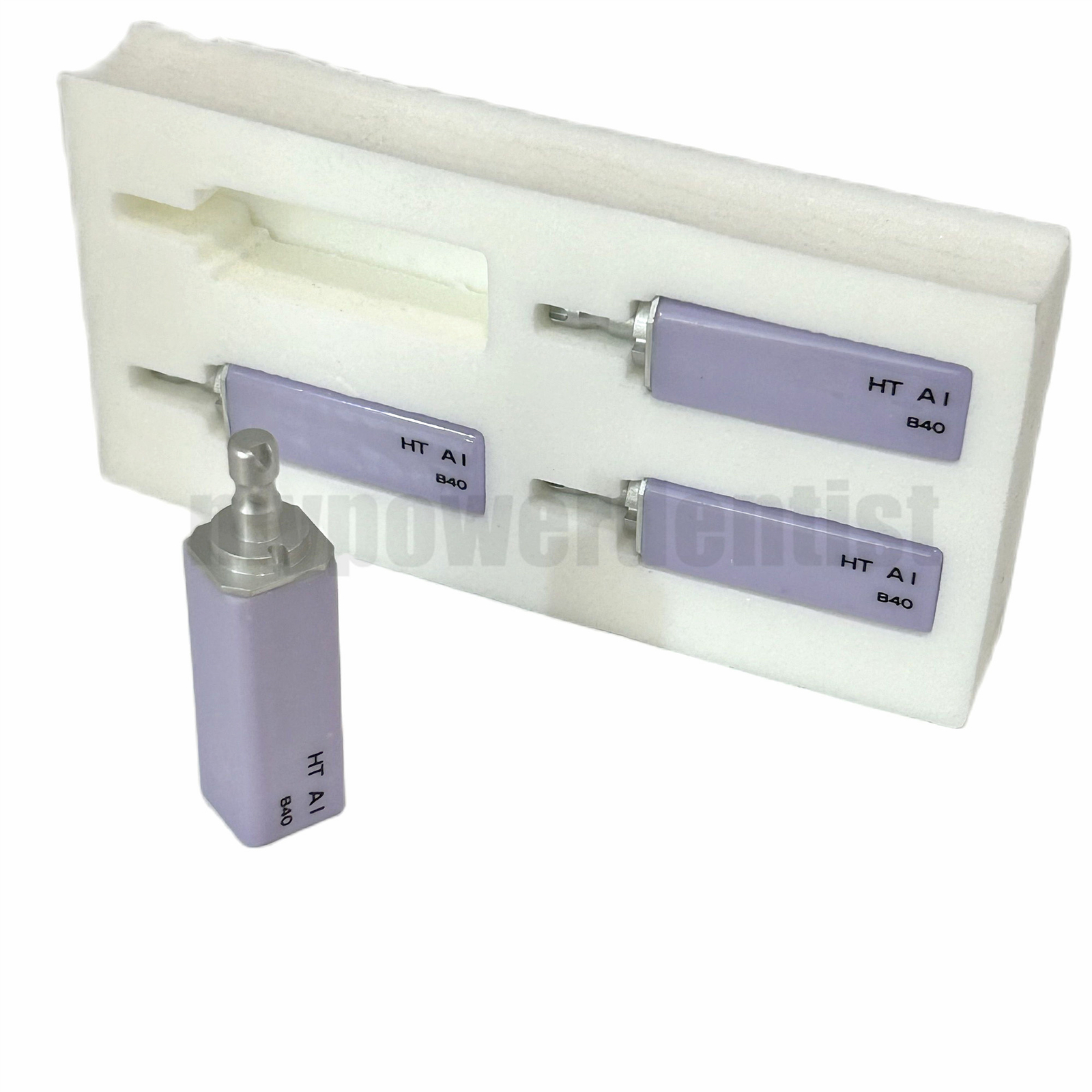 CAD CAM Dental Glass Ceramic Lithium Dislicate Block Cerec HT LT B40 Blocks