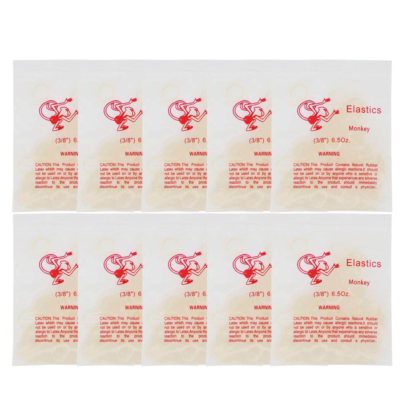 US Dental Orthodontic Rubber Bands Ortho Elastics Latex Brace 15 Size For Choice