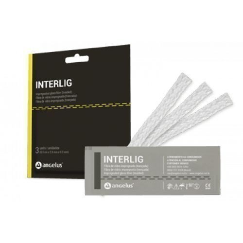 ANGELUS INTERLIG Dental Glass Fiber Splint impregnated Light