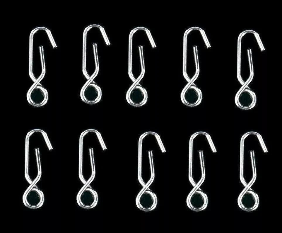 10 Pcs/Bag Dental Orthodontic Separating Spring Self-Locking 0.5mm Separate Band