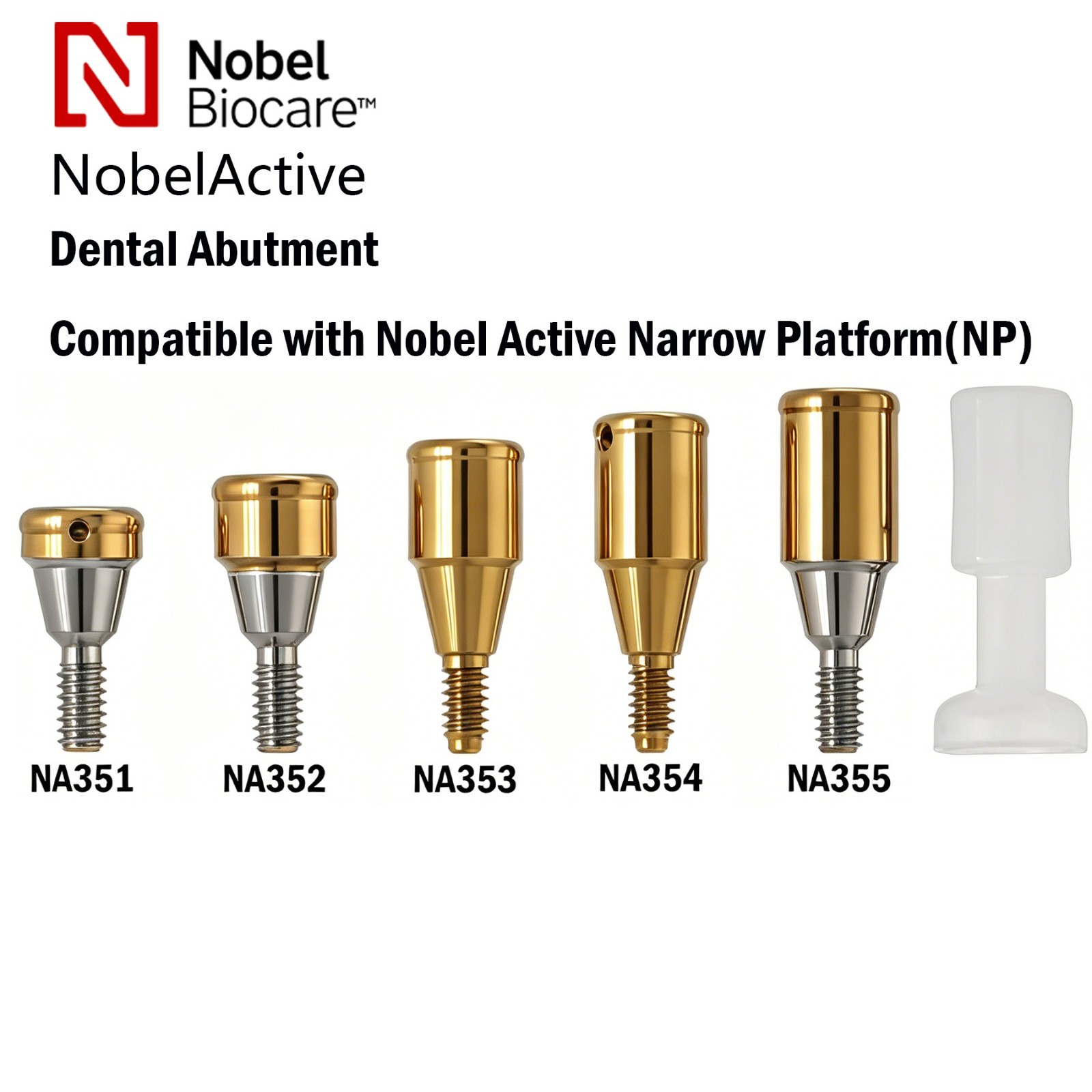 US Dental Locator Abutment for NOBEL NobelActive Conical Connection NP & RP