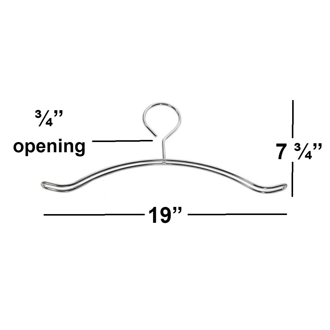 Lead X-Ray Apron Hanger Heavy Duty Steel Metal Chrome Finish Dental
