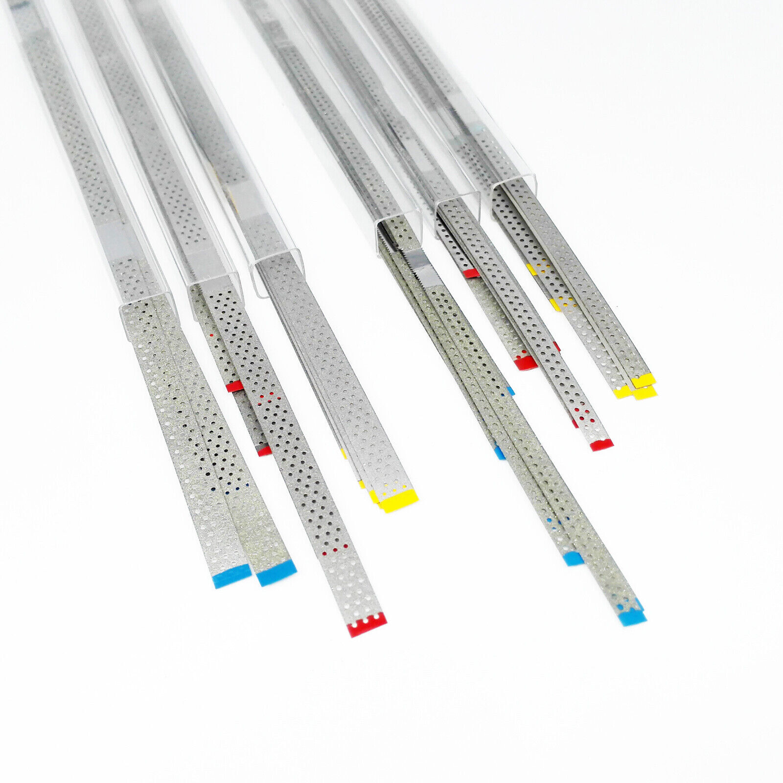 Dental Saw Diamond Polishing Finishing Strips Orthodontic IPR Strip Fine Medium