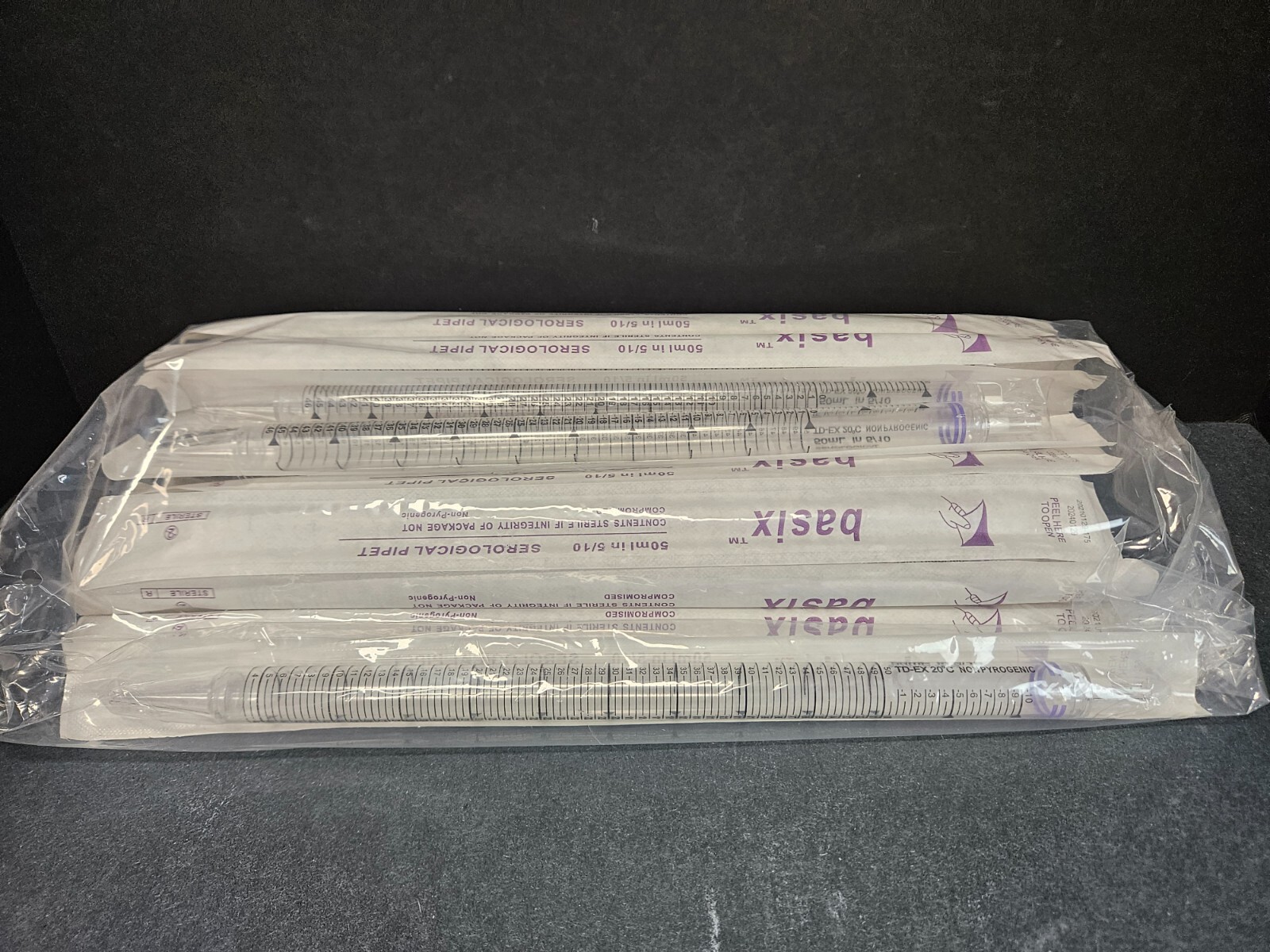 Fisher Scientific Serological Pipet 50 ml PS Case of 100 Pipettes