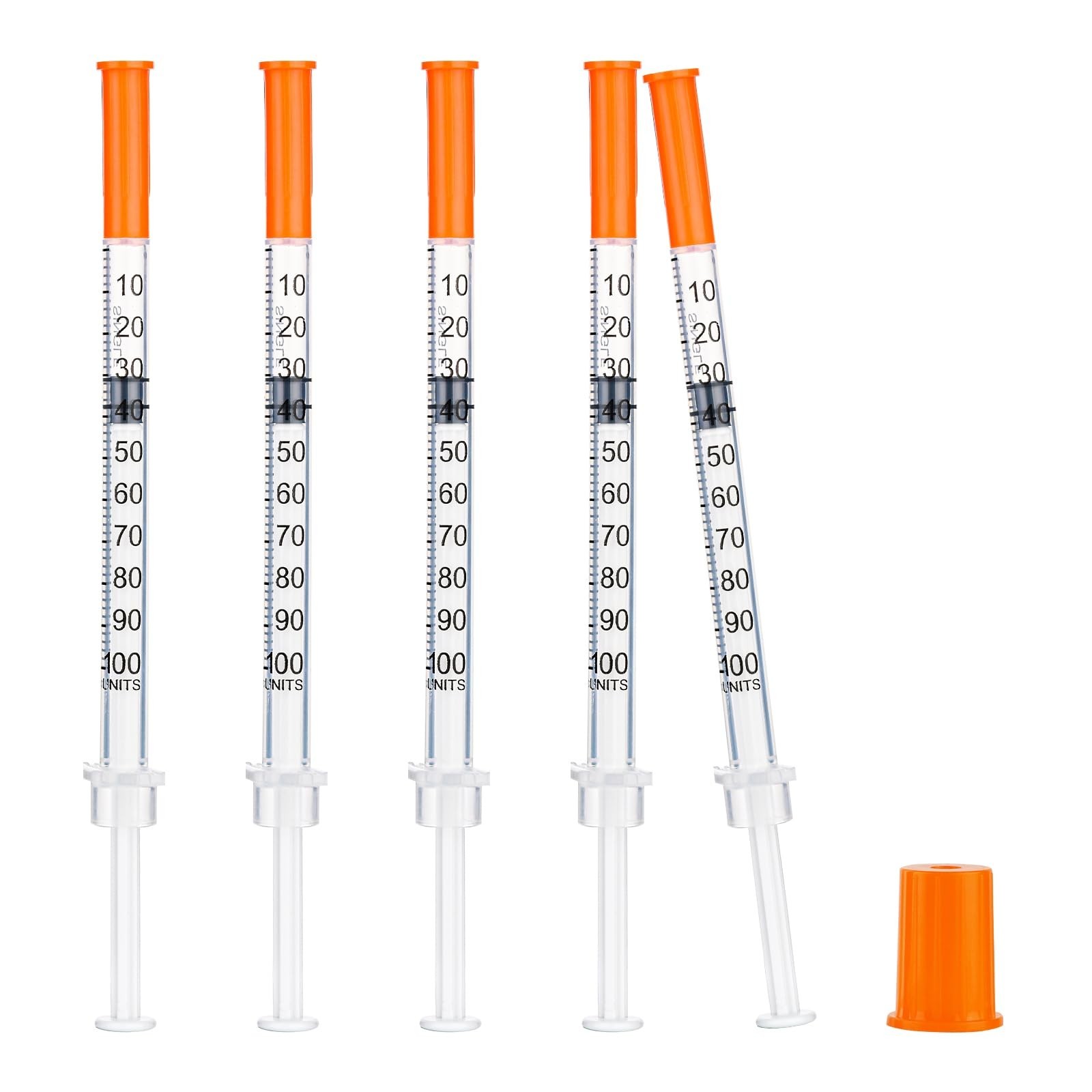 100 Pack 30G 5/16″ (8mm) Disposable Liquid Measurement Tools, 1cc, Individually