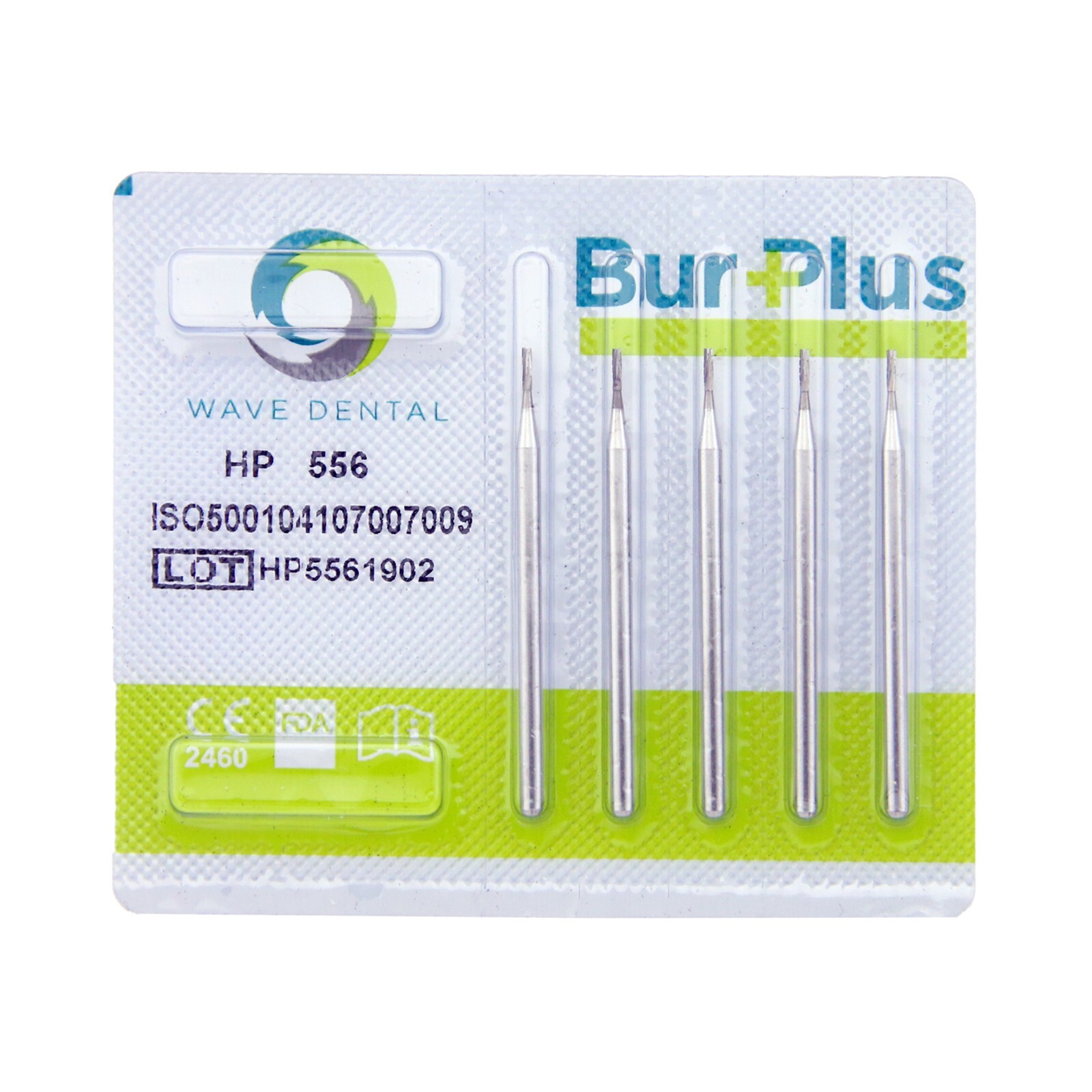 Wave Dental HP Long Shank 44.5mm Tungsten Carbide Bur Straight Handpiece Lab