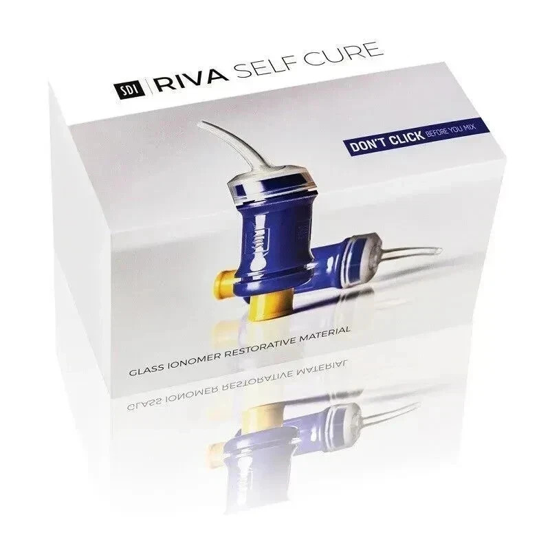 SDI Riva Self Cure GIC 50 Capsules Glass Ionomer Restorative Dental Free Ship f