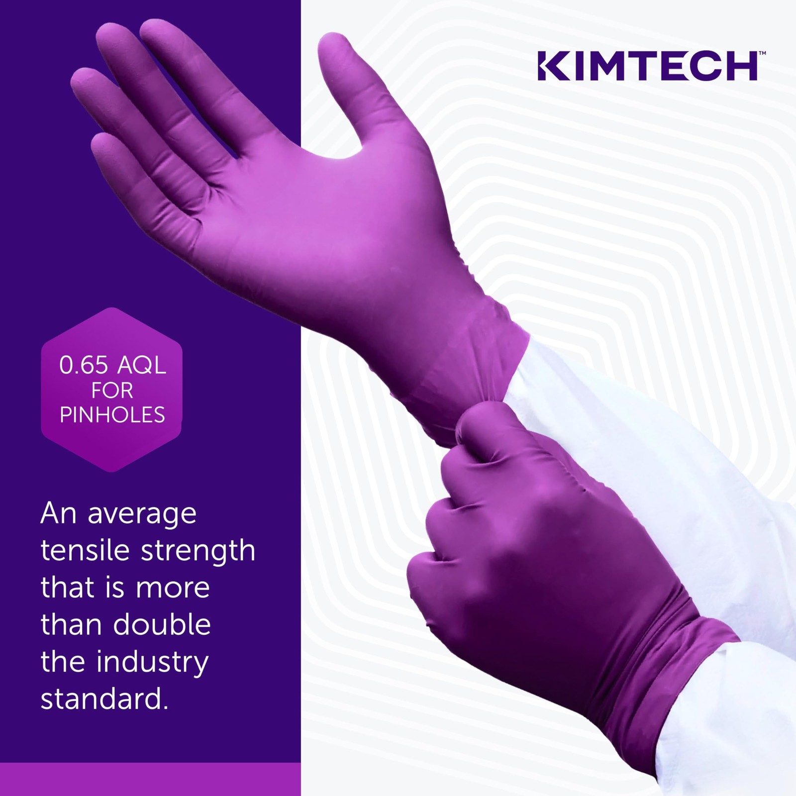 ™ Polaris™ Nitrile Exam Gloves (62772), 5.9 Mil, Ambidextrous, 9.5”, M, 100 N…