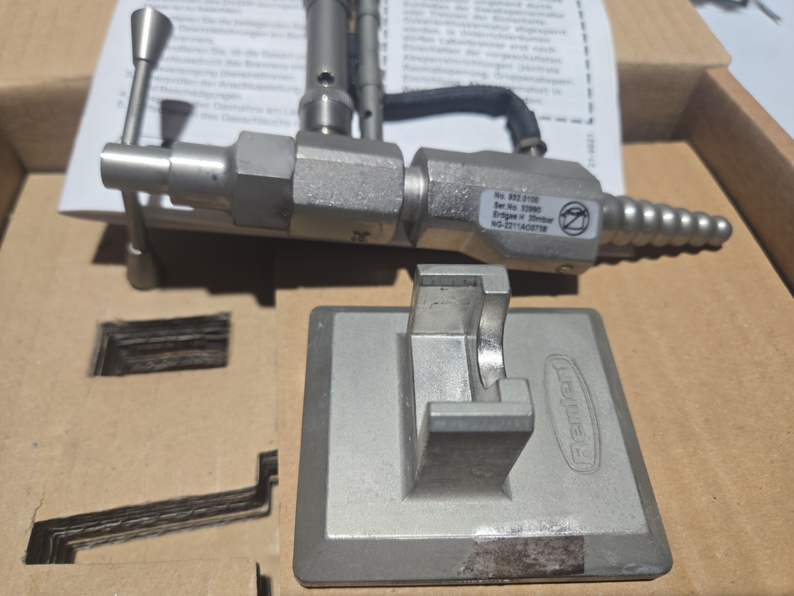 Dental Lab Renfert Bijou 90 Bunsen burner