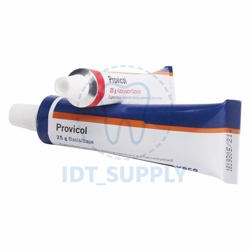 VOCO Provicol Calcium Hydroxide Temporary Cement 25g x 2 Eugenol Free Luting
