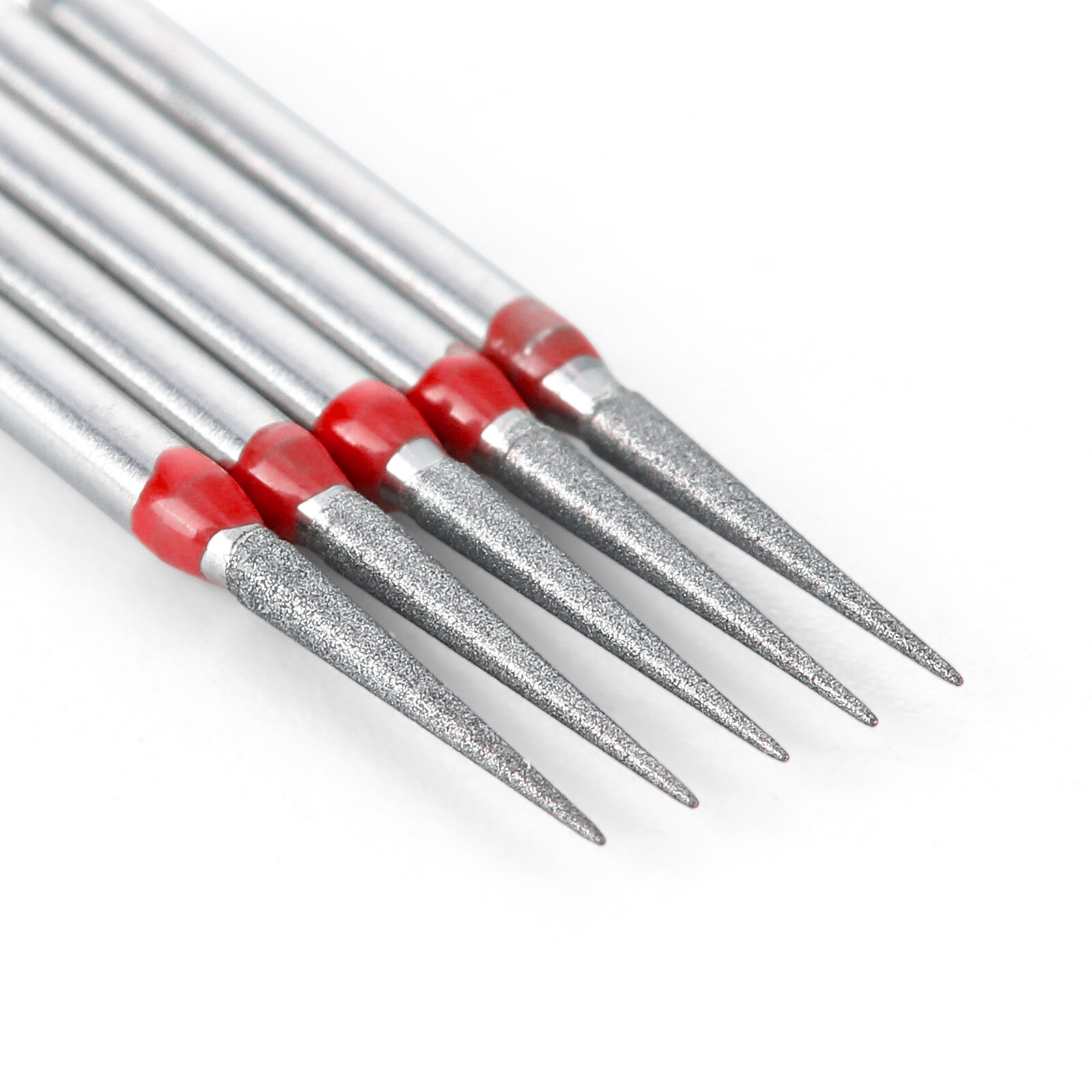 JMU Dental FG Burs Needle Shape Diamond Burs Fine Grit/Extra Fine 5pcs/pk