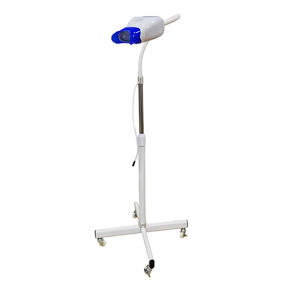Dental Stand Type Whitening Led Lamp Cold Blue Light 8 Powerful Led 220V/50Hz EU