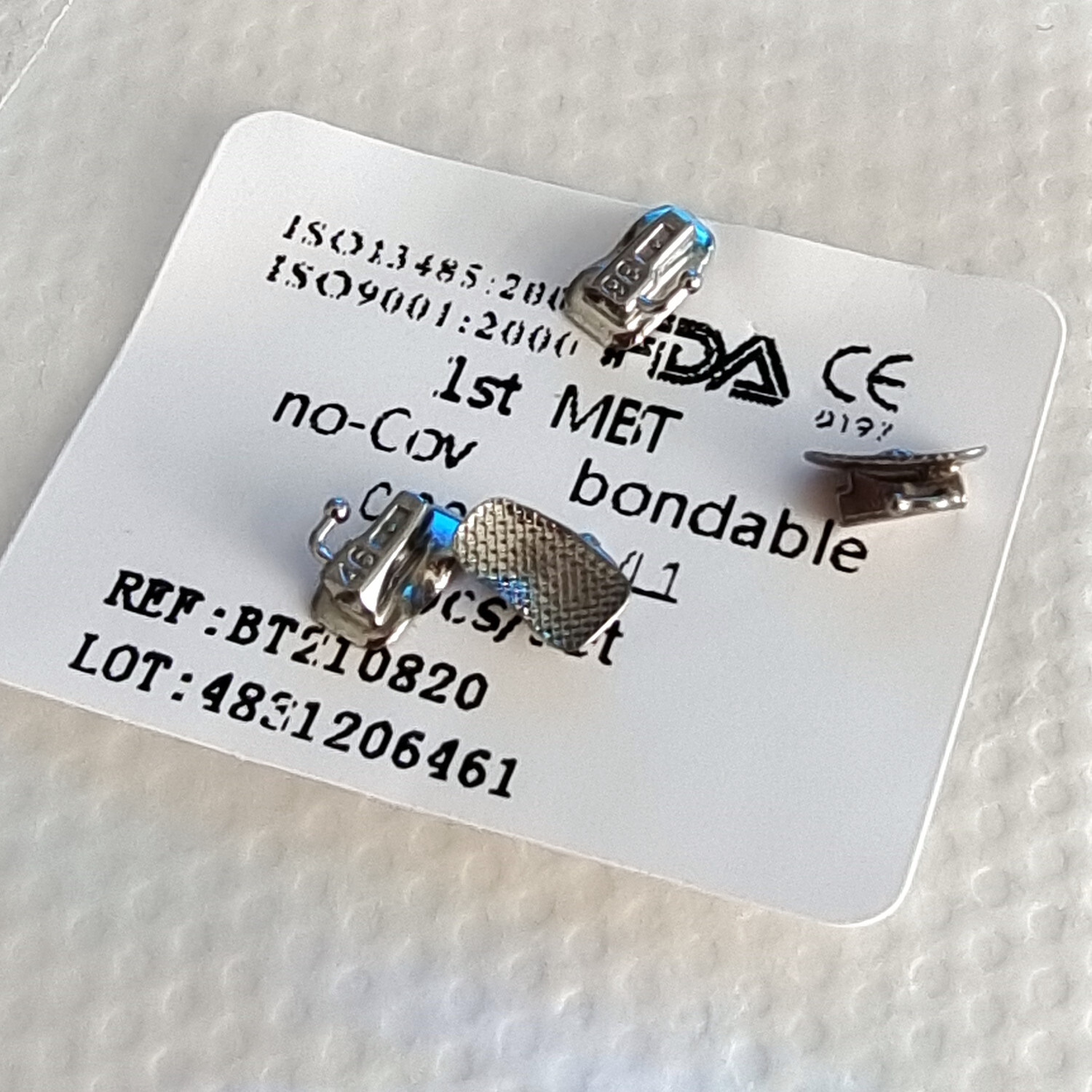 80Pcs Dental Orthodontic 1st Molar Buccal Tube Roth/MBT 022/ 018 Bondable