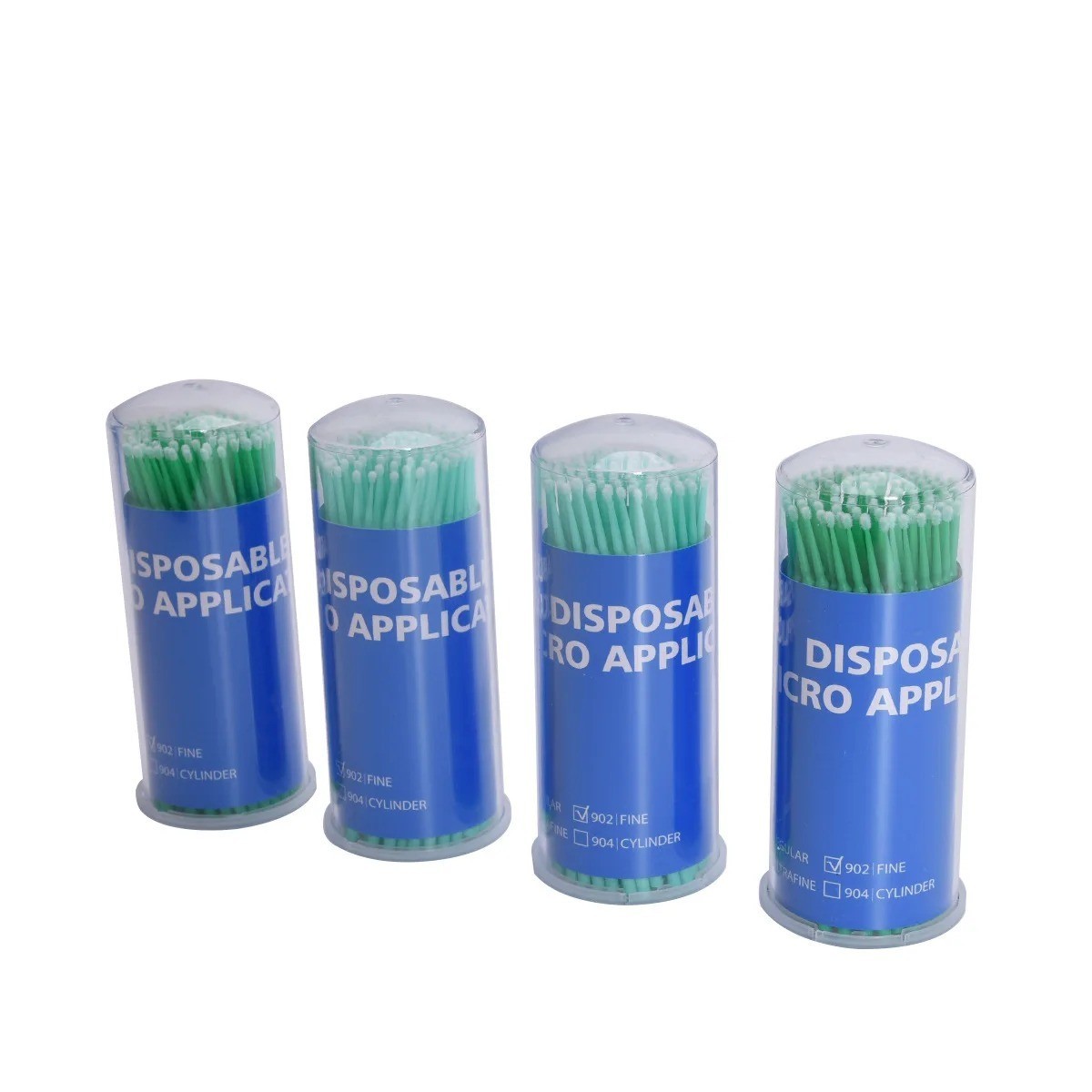 400 Microbrush Micro Brush Applicator Tips Regular, Fine, Super Fine Dental