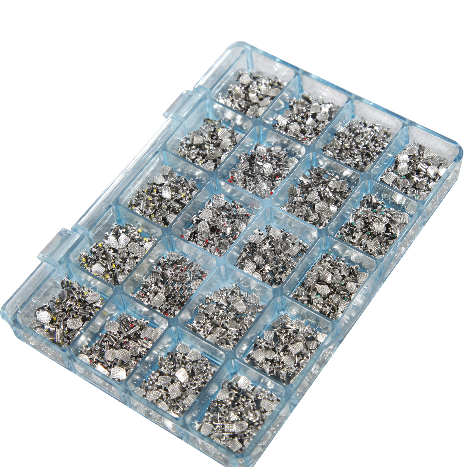 4 Box Dental Metal Orthodontics Brackets Brace MINI MBT.022 345 Hooks 50 Set/box