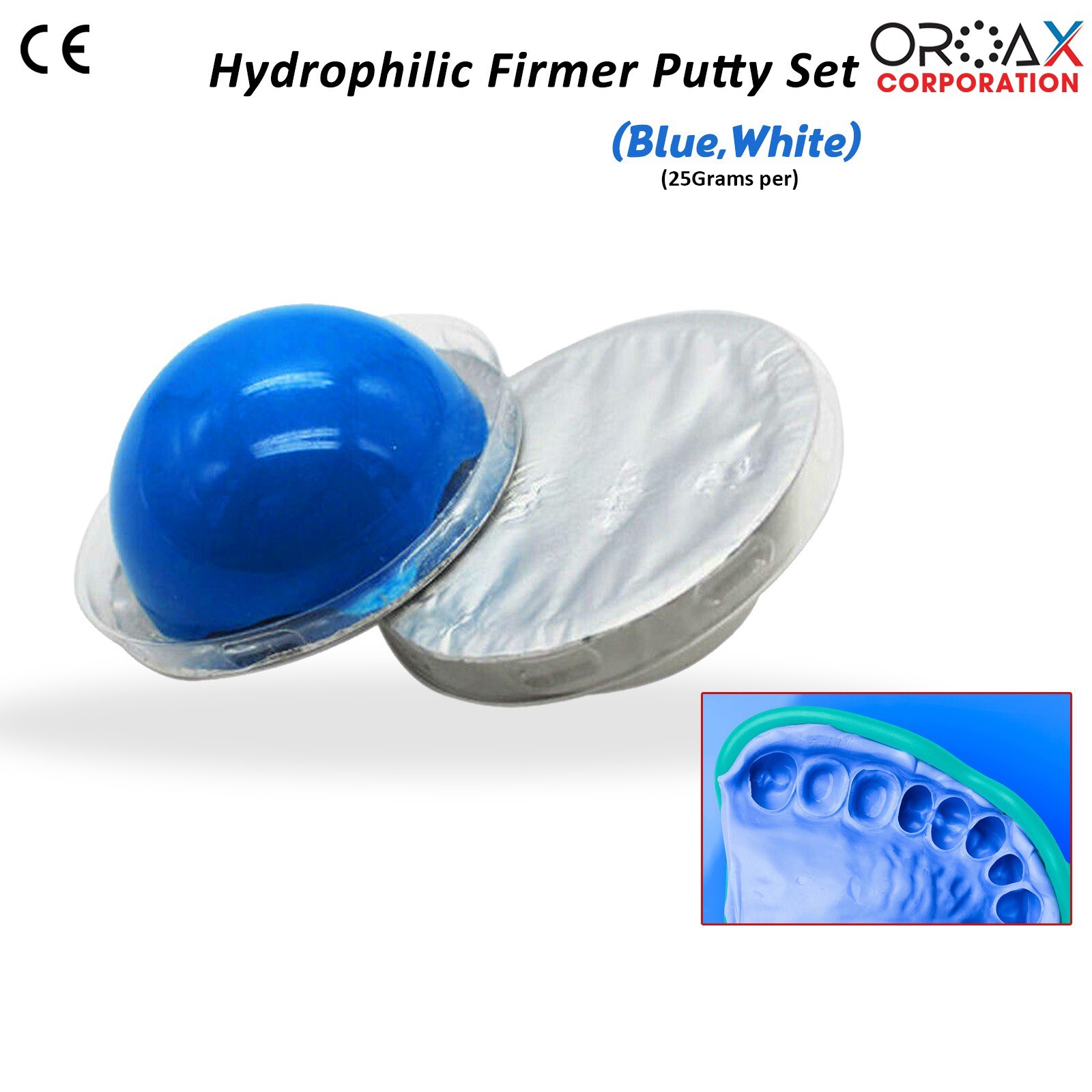Putty Set Silicone Molding Dental Compound Kit Impression Putty’s ( 25g )