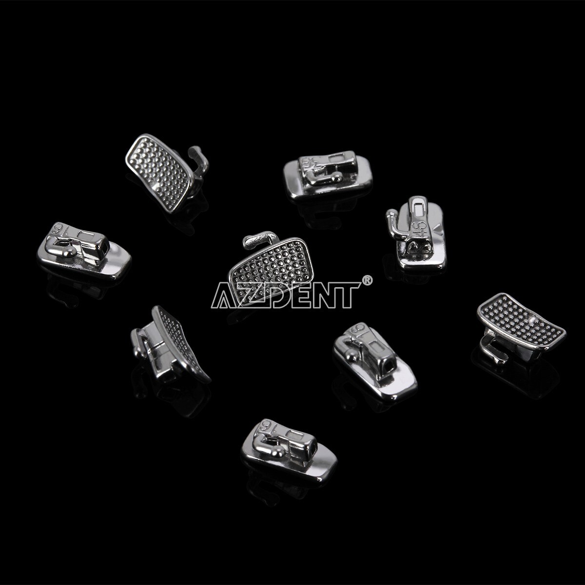 50Sets Dental Orthodontic Buccal Tubes MBT ROTH 022 1st 2nd Molar Monoblock