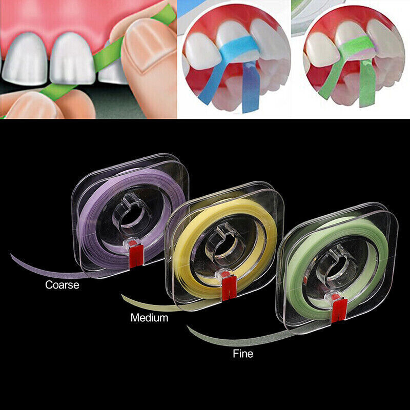 3Roll Dental Polishing Strip Composite Resin Sanding Finishing 6M/Roll