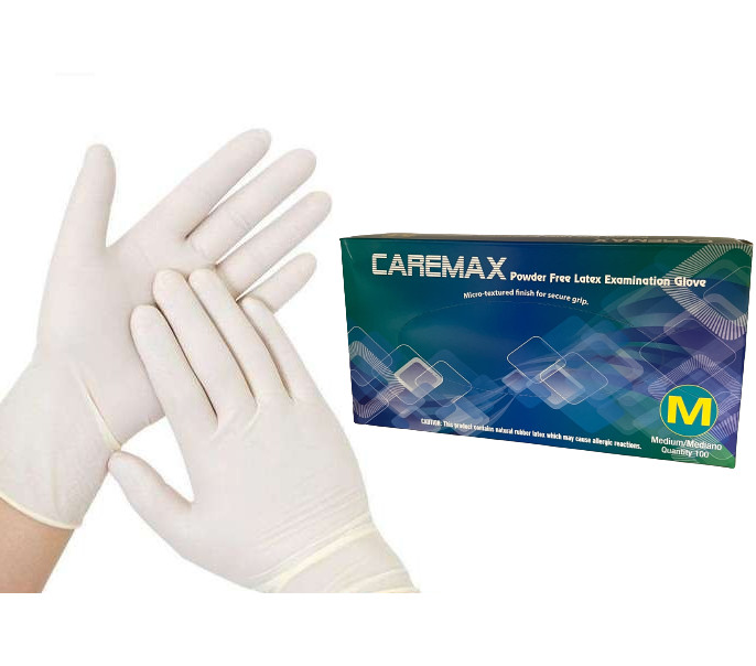 1000 Small Premium Latex Powder Free Disposable Exam Gloves (10 Boxes of 100)