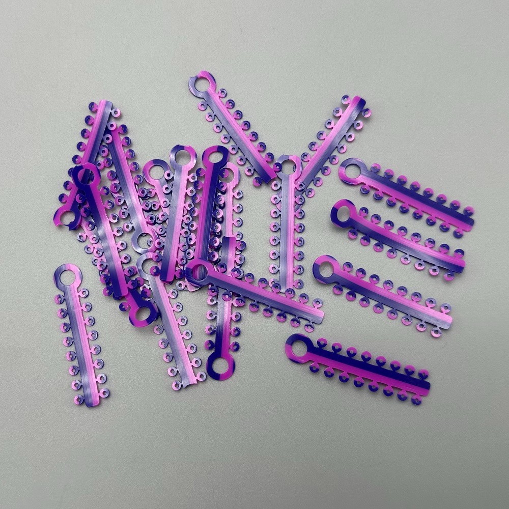 1040/320pcs Orthodontic Dental Elastic Ligature Ties Rubber Ortho Braces Bands