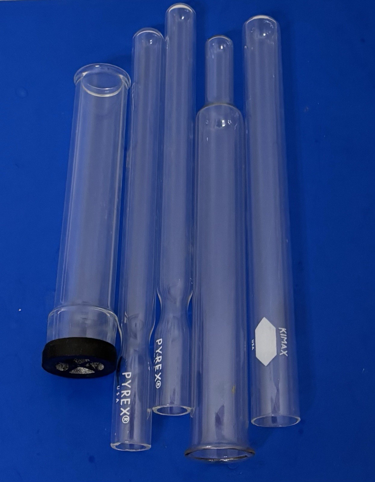 Pyrex Lab Glassware for Testing 5 PCS/PK